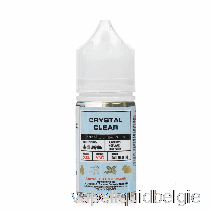 Vape Smaken Kristalhelder - Bsx Salts-serie - 30ml 30mg